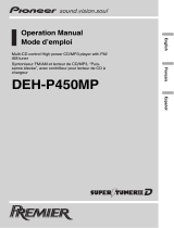 Pioneer Premier DEH-P450MP Manual de usuario