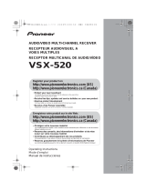 Pioneer VSX520D Manual de usuario