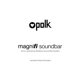 Polk Audio MagniFi El manual del propietario