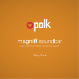 Polk Audio MagniFi - Factory Renewed Manual de usuario