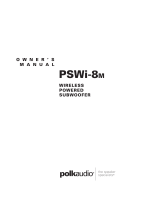 Polk Audio PSWi-8M Manual de usuario