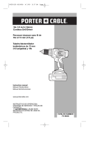 Porter-Cable 8101214 Manual de usuario