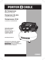 Porter-Cable N039112 Manual de usuario