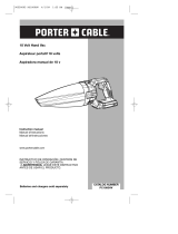 Porter-Cable PC1800HV Manual de usuario