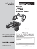 Porter-Cable A17914-05-10-06 Manual de usuario