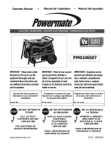 Powermate PM0106507 Manual de usuario