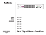 QSC Audio DCA 1644 Manual de usuario