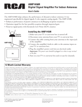 RCA AMP1450R Manual de usuario