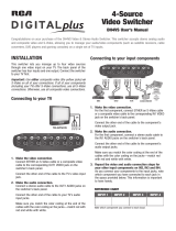 RCA DH4VS Manual de usuario