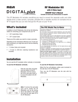 RCA DH93RF Manual de usuario