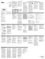 RCA RC59i Manual de usuario