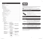 RCA RCR815 Manual de usuario