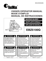 RedMax US-1 EBZ5100Q Manual de usuario