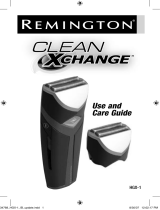 Remington CleanXChange HGX-1 Manual de usuario