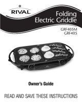 Rival GRF405 Manual de usuario