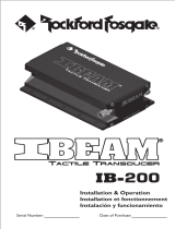 Rockford Fosgate IBeam IB-200 Manual de usuario