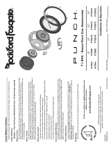 Rockford Fosgate P1S410 Manual de usuario