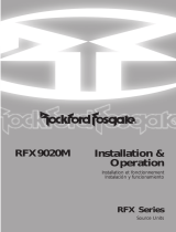 Rockford Fosgate RFX9020M Manual de usuario