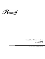 Rosewill Thermometer i-Ccurate Manual de usuario