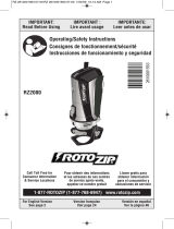 RotoZip RZ2000 Manual de usuario