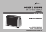 Royal Sovereign Bdh550 Manual de usuario