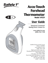 Safety 1st Accu-Touch 49529 Manual de usuario