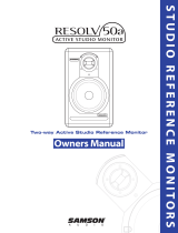 Samson Audio Resolv 50a Manual de usuario