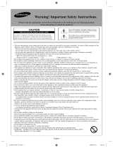 Samsung PN50A530S2F Manual de usuario