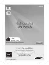Samsung Refrigerator RF4289HAR Manual de usuario