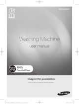 Samsung WA40J3000AW/A2 Manual de usuario