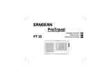 Sangean Electronics PT 10 Manual de usuario