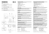 Sangean Electronics SR-3 Manual de usuario