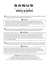 Sanus WMS5 Manual de usuario
