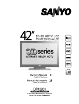 Sanyo 2D-3D Manual de usuario