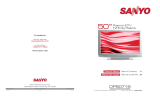 Sanyo DP50719 - 50" Diagonal Plasma HDTV Manual de usuario