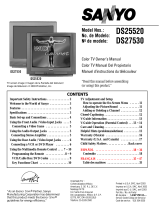 Sanyo DS27530 Manual de usuario