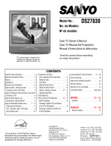 Sanyo DS35224 Manual de usuario