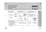 Sanyo VA-50LAN Manual de usuario