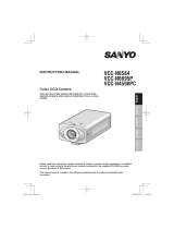 Sanyo VCC-N6584 - Network Camera Manual de usuario