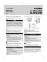 Sanyo VDC-HD3100 - Full HD 1080p Vandal Dome Camera Manual de usuario