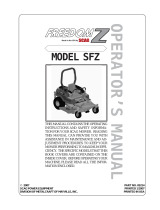 Scag Power Equipment FREEDOM Z SFZ Manual de usuario
