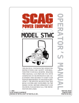 Scag Power Equipment STWC Manual de usuario