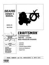 Craftsman 580751500 Manual de usuario
