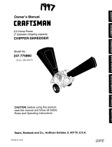 Sears Craftsman 247.77586 Manual de usuario