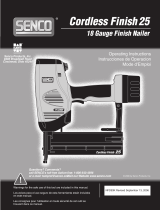 Senco 25 Manual de usuario