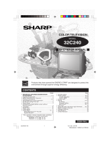 Sharp 32C240 Manual de usuario