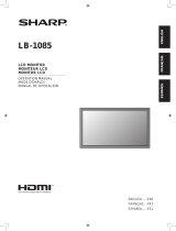 Sharp AQUOS LB-1085 Manual de usuario