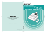 Sharp xe a505 Manual de usuario
