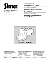 Simer Pumps 2.81E+01 Manual de usuario