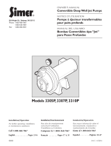 Simer 3310P Manual de usuario